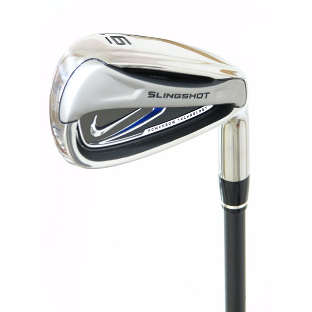 NIKE GOLF CLUBS SLINGSHOT (HYBRID) 3H, 4PW IRONS UNIFLEX STEEL VERY