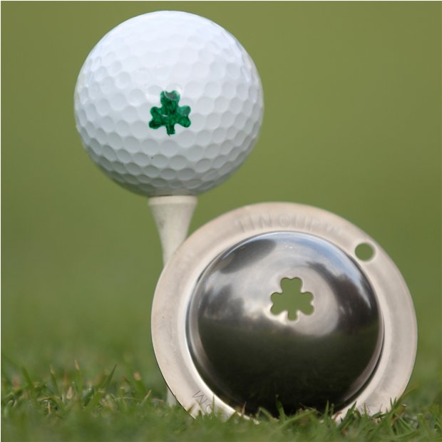 NEW TIN CUP GOLF THE SHAMROCK BALL MARKER eBay
