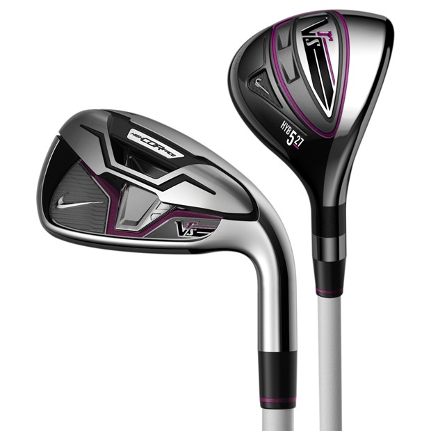 LADIES NIKE GOLF CLUBS VRS COMBO 5H, 6H, 7PW, SW IRONS GRAPHITE VERY