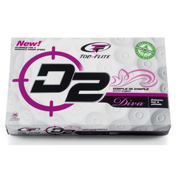 Top Flite D2 Diva 2009 Golf Ball Balls