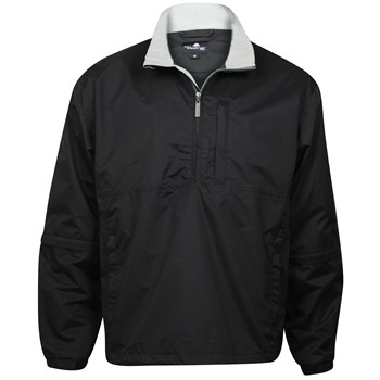 Weather Company Microfiber Waterproof 1/2 Zip Rainwear Rain Jacket Apparel