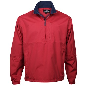 Weather Company Microfiber Waterproof 1/2 Zip Rainwear Rain Jacket Apparel
