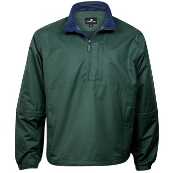 Weather Company Microfiber Waterproof 1/2 Zip Rainwear Rain Jacket Apparel