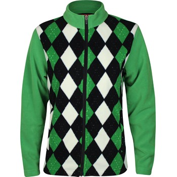 Sun Mountain Argyle Fleece Outerwear Jacket Apparel
