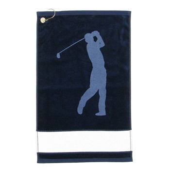 Devant Golfer Silhouette Signagraph Towel Accessories