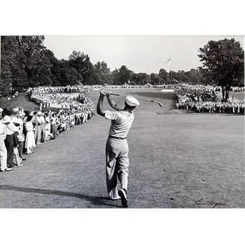 Golf Links To The Past Ben Hogan:  The One Iron Photo