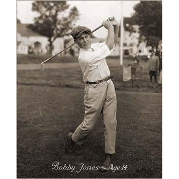 Golf Links To The Past Young Bobby Jones Photo
