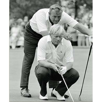 Golf Links To The Past Nicklaus & Palmer:  1971 Ryder Cup Photo