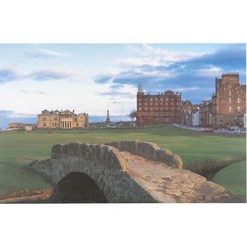 Golf Links To The Past St. Andrews Swilken Bridge Photo