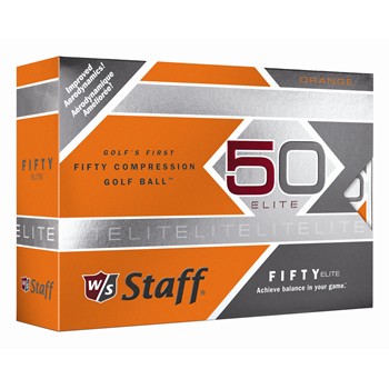 Wilson Fifty Elite Orange Golf Ball Balls