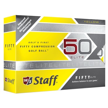 Wilson Fifty Elite Yellow Golf Ball Balls