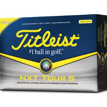 Titleist NXT Tour S Yellow Golf Ball Balls