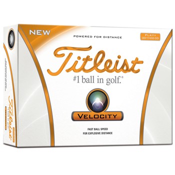 Titleist Velocity Double Digit Numbers Golf Ball Balls