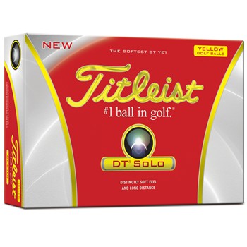 Titleist DT SoLo 2012 Yellow Golf Ball Balls