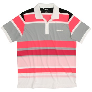 Adidas ClimaLite FP Engineered Stripe Shirt Polo Short Sleeve Apparel