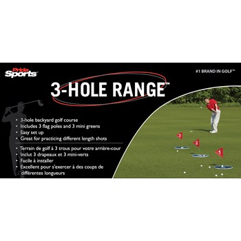 Pride 3-Hole Range Swing Trainers Analyzers Golf Bag
