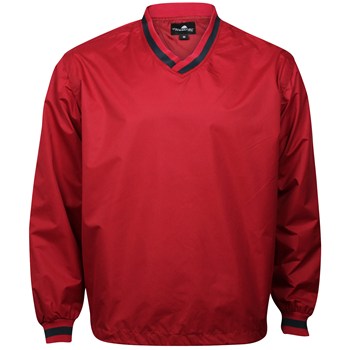 Weather Company Microfiber V-Neck Windshirt Outerwear Pullover Apparel