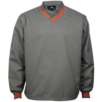 Weather Company Microfiber V-Neck Windshirt Outerwear Pullover Apparel