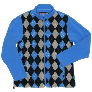 Sun Mountain Argyle Full-Zip Outerwear Wind Jacket Apparel