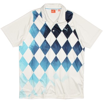 Puma Golf Duo-Swing Diamond Shirt Polo Short Sleeve Apparel