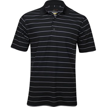 Greg Norman ProTek Micro Pique Stripe Shirt Polo Short Sleeve Apparel