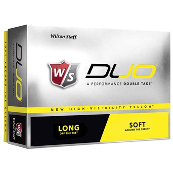 Wilson Staff Duo Yellow Golf Ball Balls
