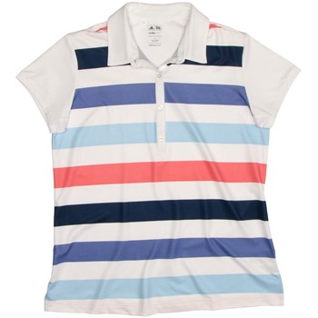 Adidas ClimaCool Rugby Stripe Shirt Polo Short Sleeve Apparel