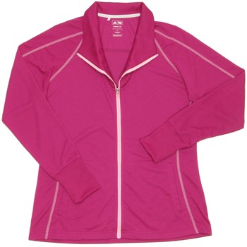 Adidas Contrast Stitched Full-Zip Training Top Outerwear Pullover Apparel