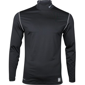 Nike Dri-Fit Core Underlayer Mock Shirt Polo Long Sleeve Apparel