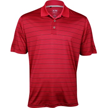 Adidas ClimaLite 2013 Two-Color Stripe Shirt Polo Short Sleeve Apparel