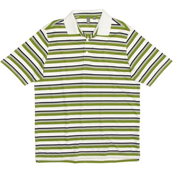 Ashworth EZ-TEC2 Performance Stripe Shirt Polo Short Sleeve Apparel