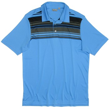 Ashworth EZ-TEC2 Performance Interlock Front Panel Engineer Shirt Polo Short Sleeve Apparel