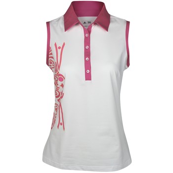 Adidas Climalite Sleeveless Tattoo Print Shirt Polo Short Sleeve Apparel