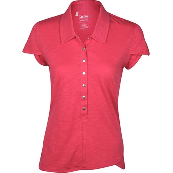 Adidas Climalite Slub Shirt Polo Short Sleeve Apparel