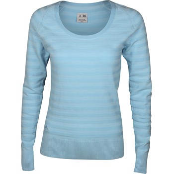 Adidas Scoopneck Textured Sweater Crew Apparel