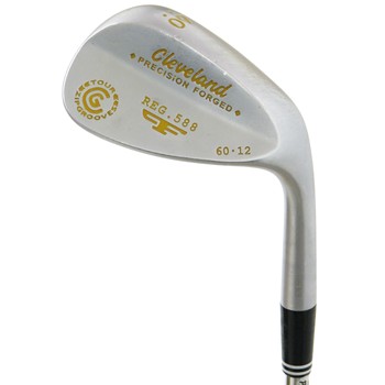 Cleveland 588 Forged Satin Gold Paint Fill Wedge Preowned Golf Club