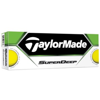 Taylor Made SuperDeep Yellow Golf Ball Balls