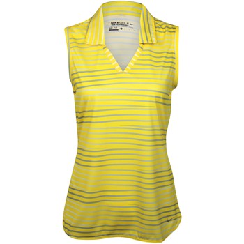 Nike Dri-Fit Novelty Stripe Sleeveless Shirt Polo Short Sleeve Apparel