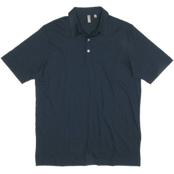 Ashworth Solid Slub Shirt Polo Short Sleeve Apparel