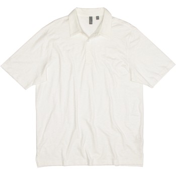 Ashworth Solid Slub Shirt Polo Short Sleeve Apparel