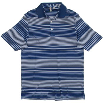 Ashworth EZ-TEC2 Performance Ombre Stripe Shirt Polo Short Sleeve Apparel