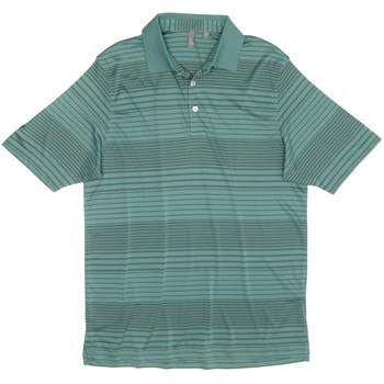 Ashworth EZ-TEC2 Performance Ombre Stripe Shirt Polo Short Sleeve Apparel