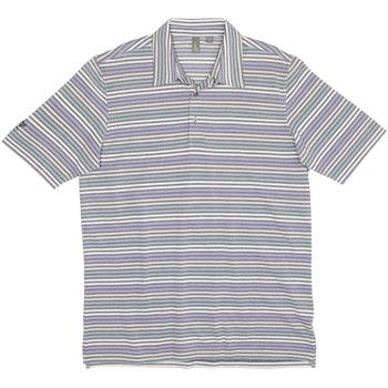 Ashworth Birdseye Stripe Shirt Polo Short Sleeve Apparel