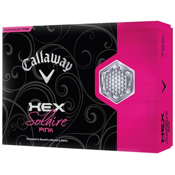 Callaway HEX Solaire Pink Golf Ball Balls