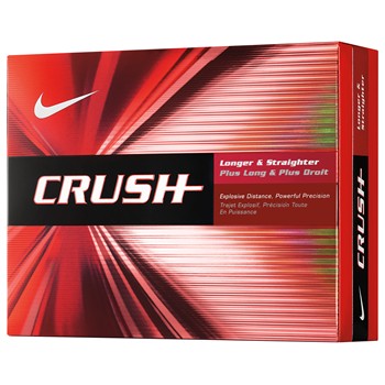 Nike Red Crush Golf Ball Balls