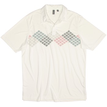 Ashworth EZ-TEC2 Performance Front Panel Engineer Print Shirt Polo Short Sleeve Apparel