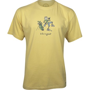 Life is Good Crusher Tee "Air Guitar" Shirt T-Shirt Apparel