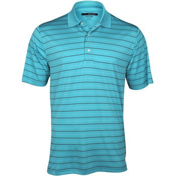 Greg Norman Performance Multi Stripe Shirt Polo Short Sleeve Apparel