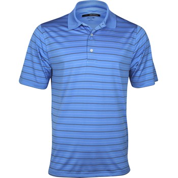 Greg Norman Performance Multi Stripe Shirt Polo Short Sleeve Apparel
