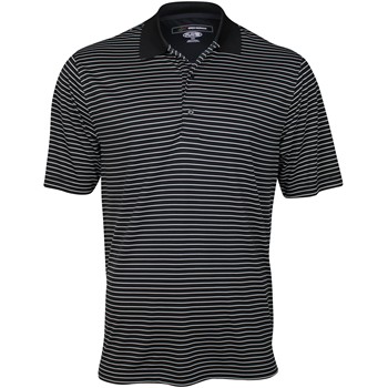 Greg Norman Performance Mini Stripe Shirt Polo Short Sleeve Apparel
